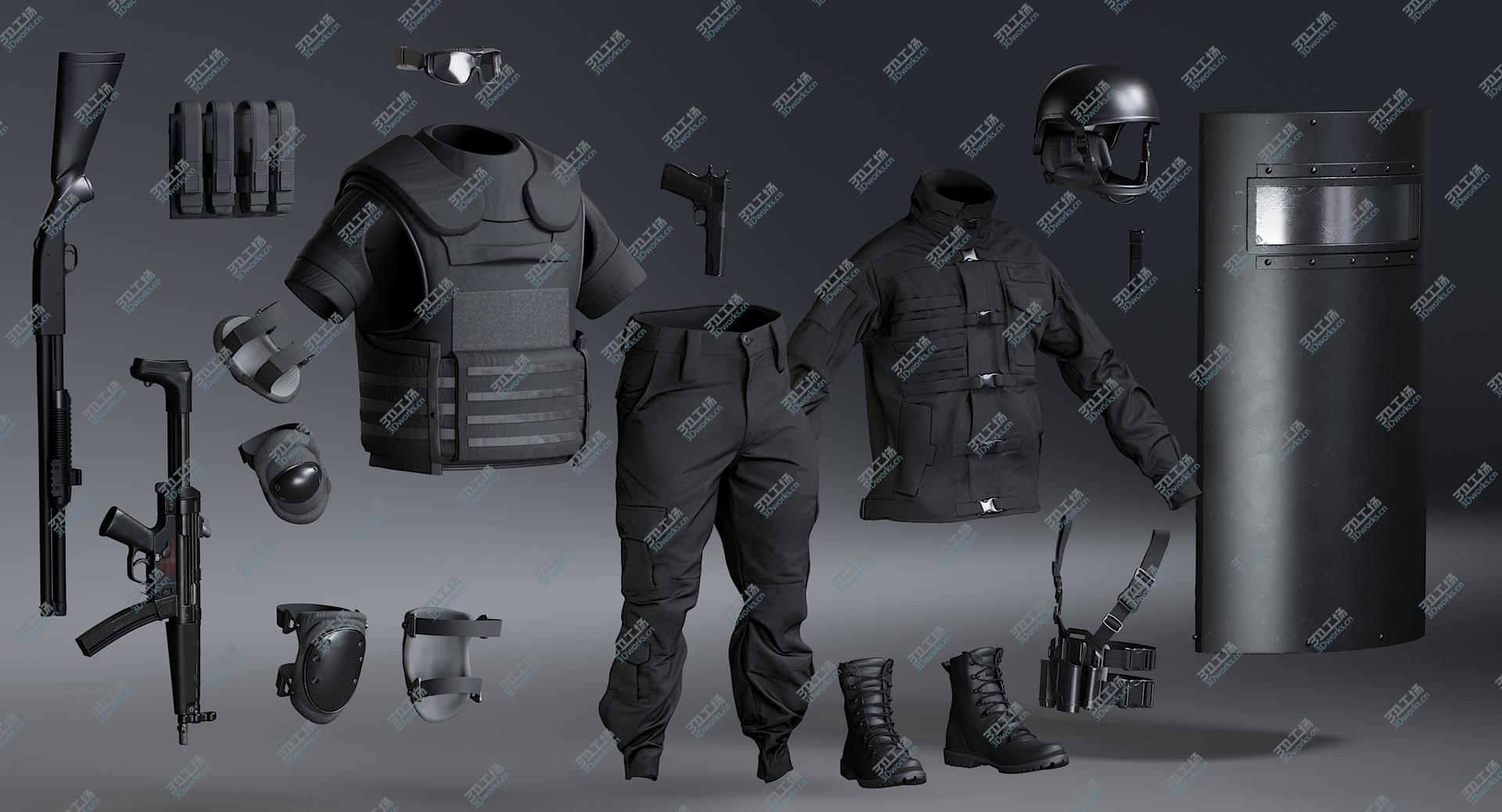 images/goods_img/202104021/3D Daniel SWAT Uniform With Equipment model/4.jpg